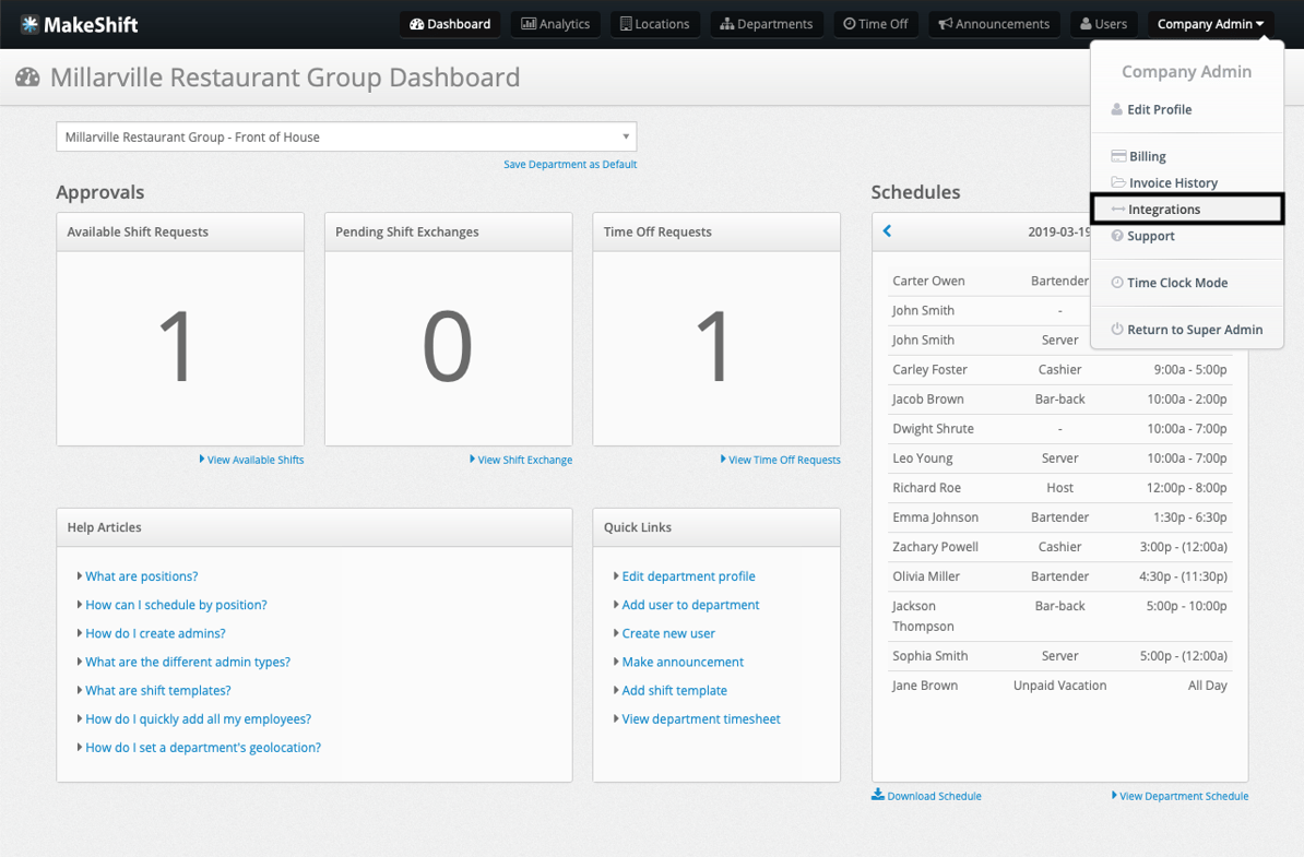 how to add vacation time in quickbooks online